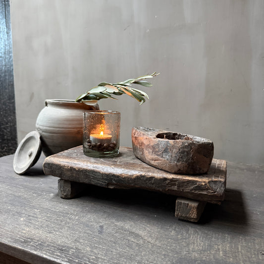 Interieur decoratie set bajot plankje