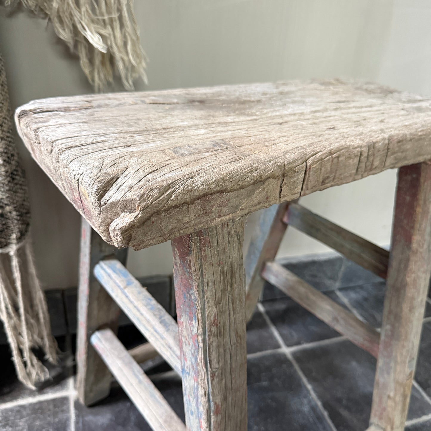 Old wooden stool, Chinese chair