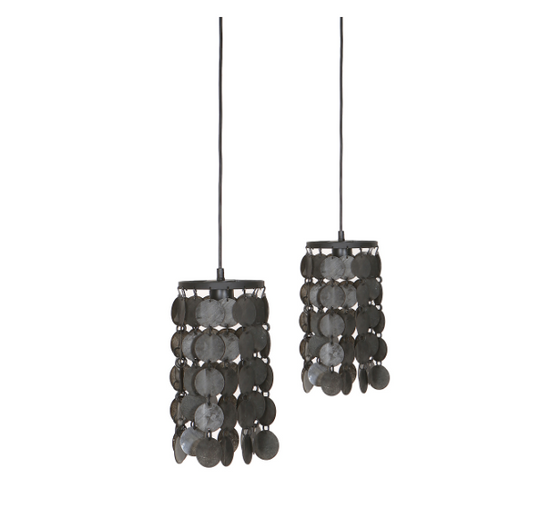 Hanglamp shelby black Ø 15 cm