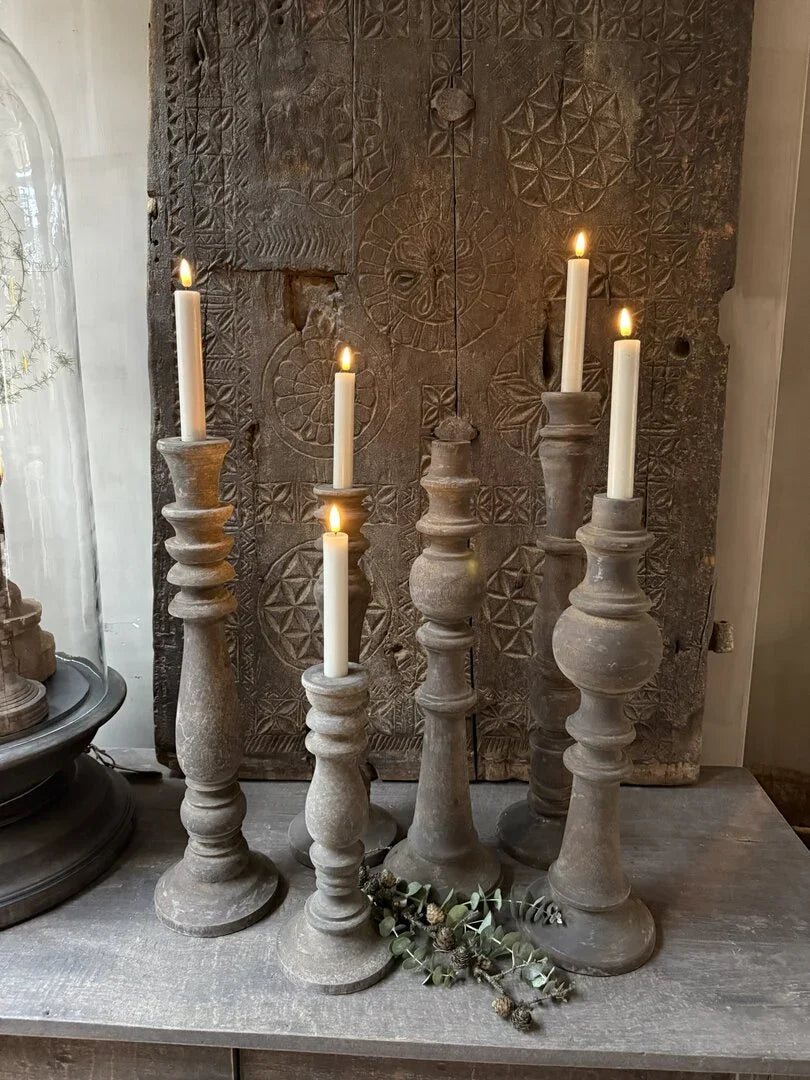 Kandelaar oud hout 42 - My Sober Home