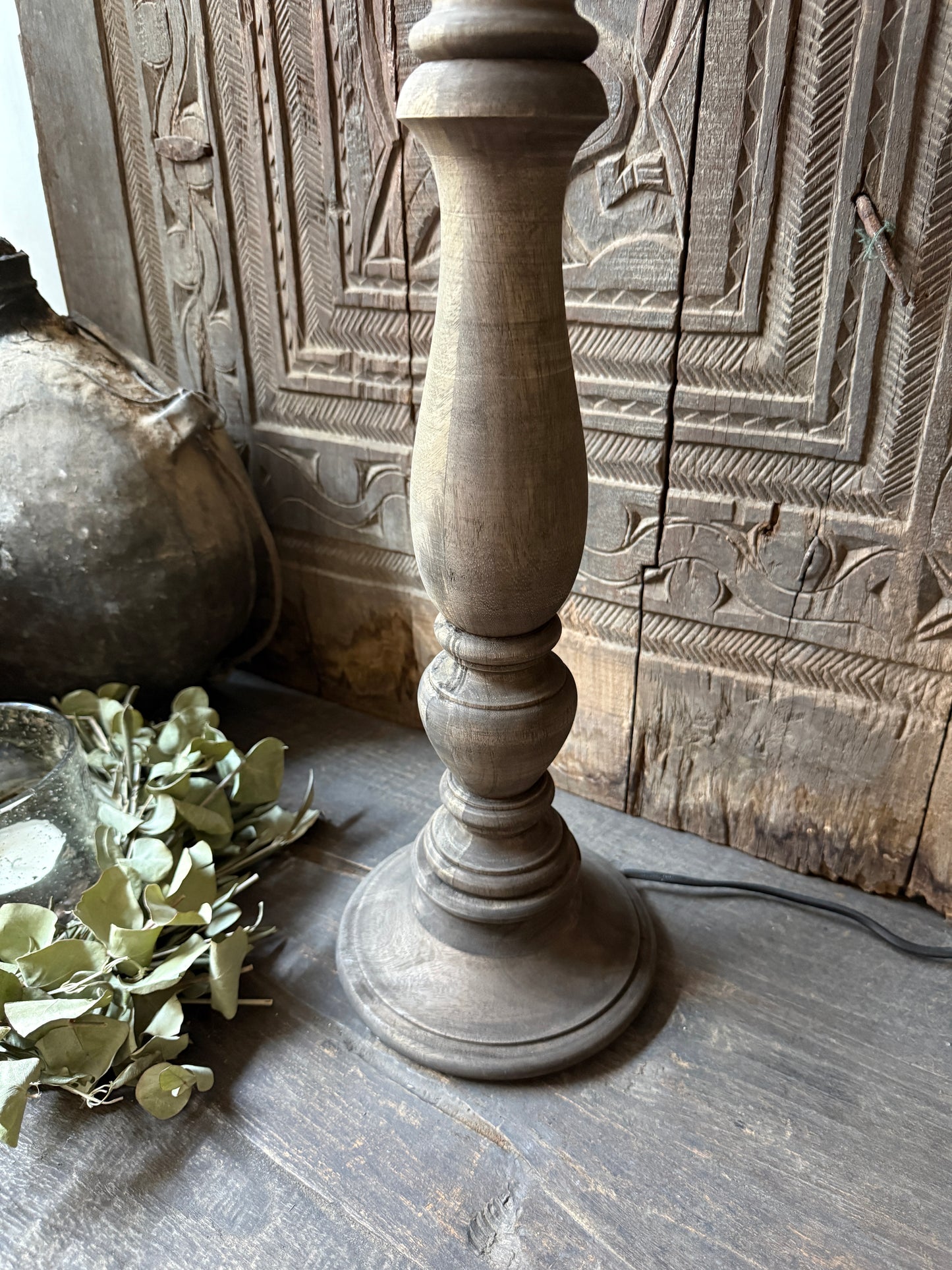 Baluster lamp rond 50
