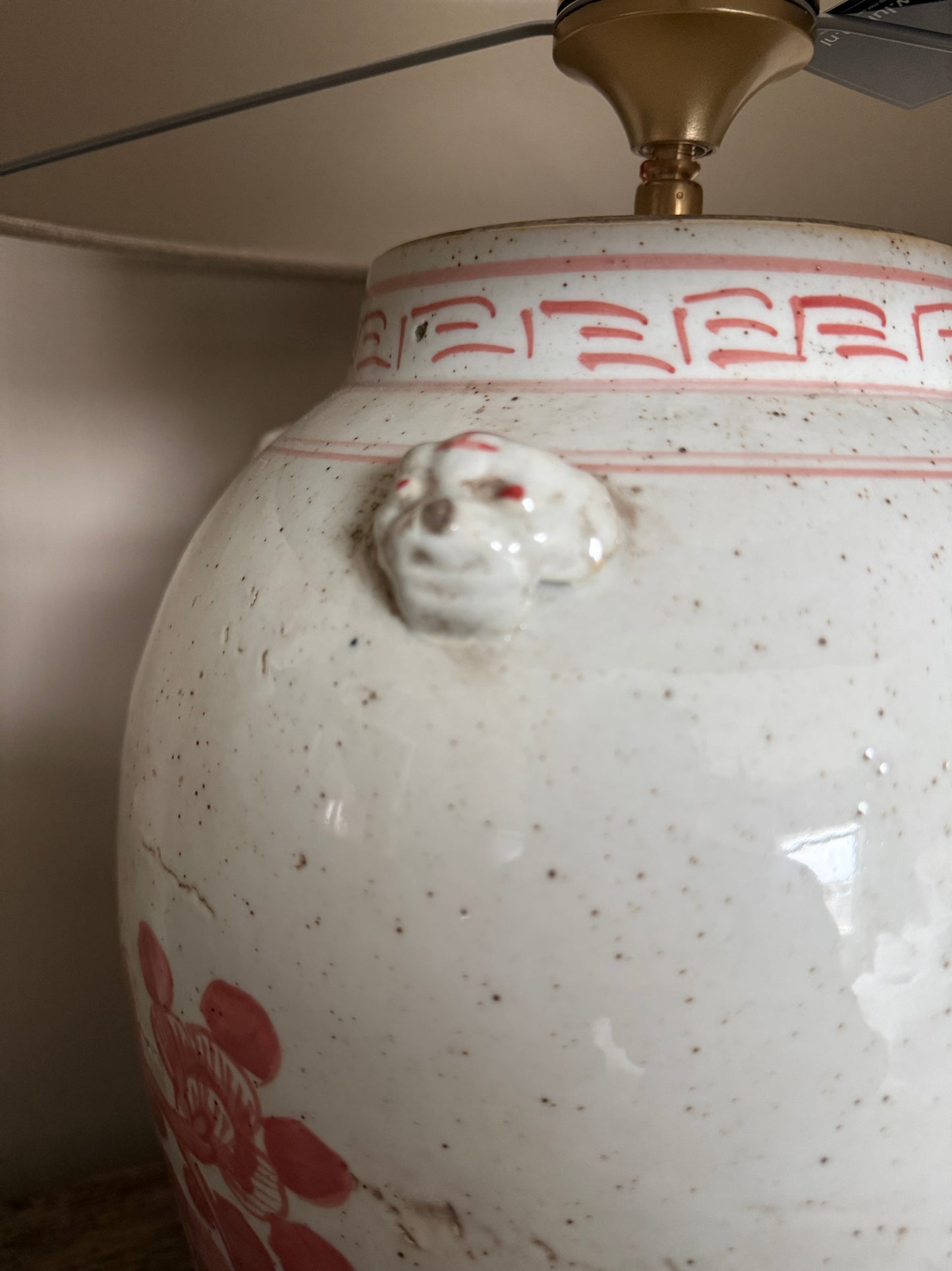 Chinese gember pot tafellamp