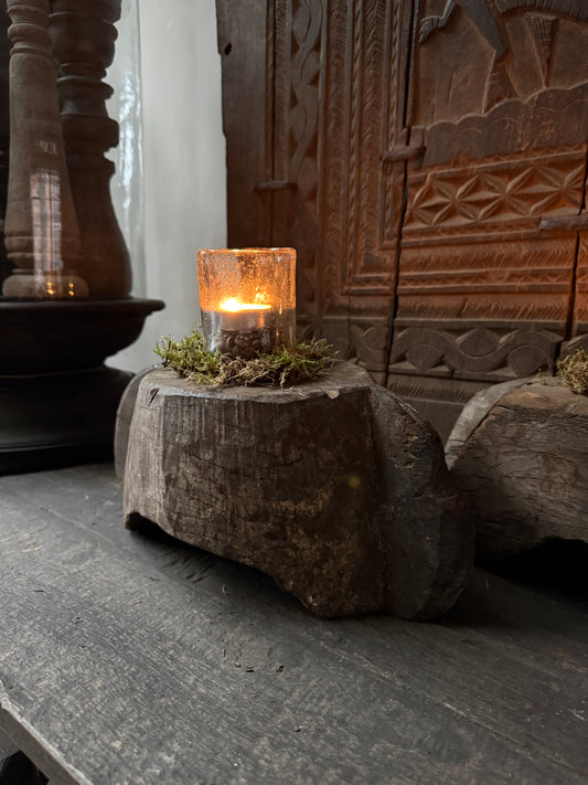 Poer ornament kandelaar