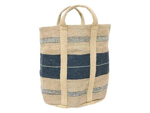 Jute tas zwart - My Sober Home