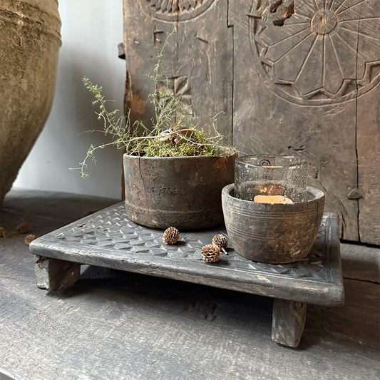 Alte hölzerne Bajonettplanke