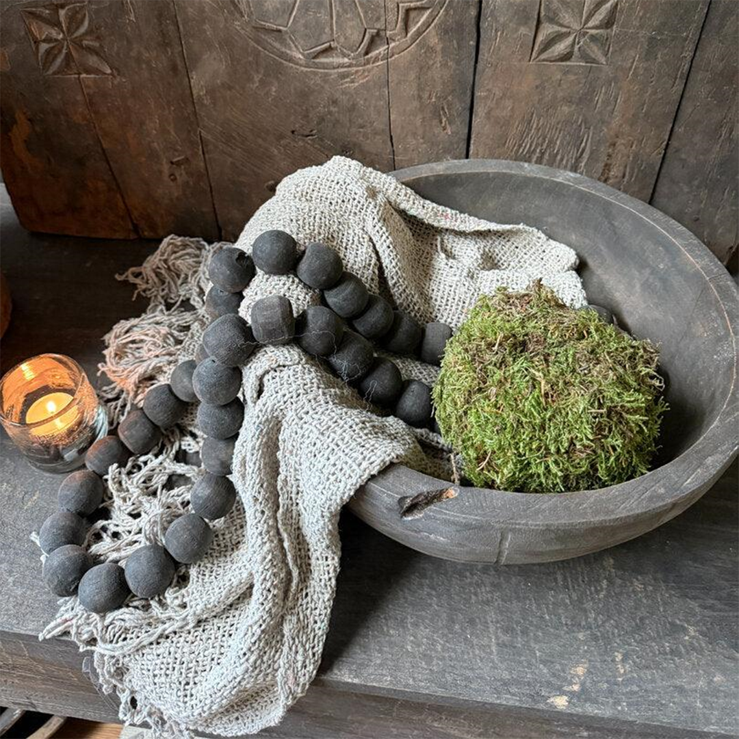 Große Holzperlenkette