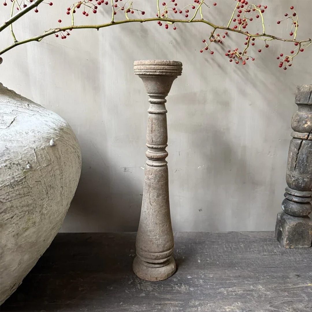 Kerzenständer/Baluster aus Holz