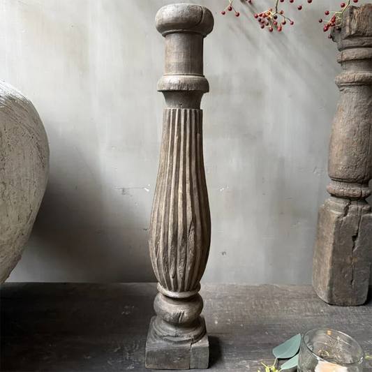 Houten kandelaar/baluster