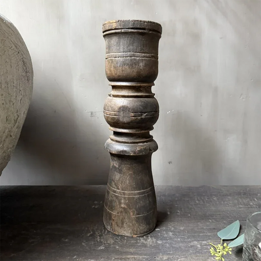 Houten kandelaar/baluster