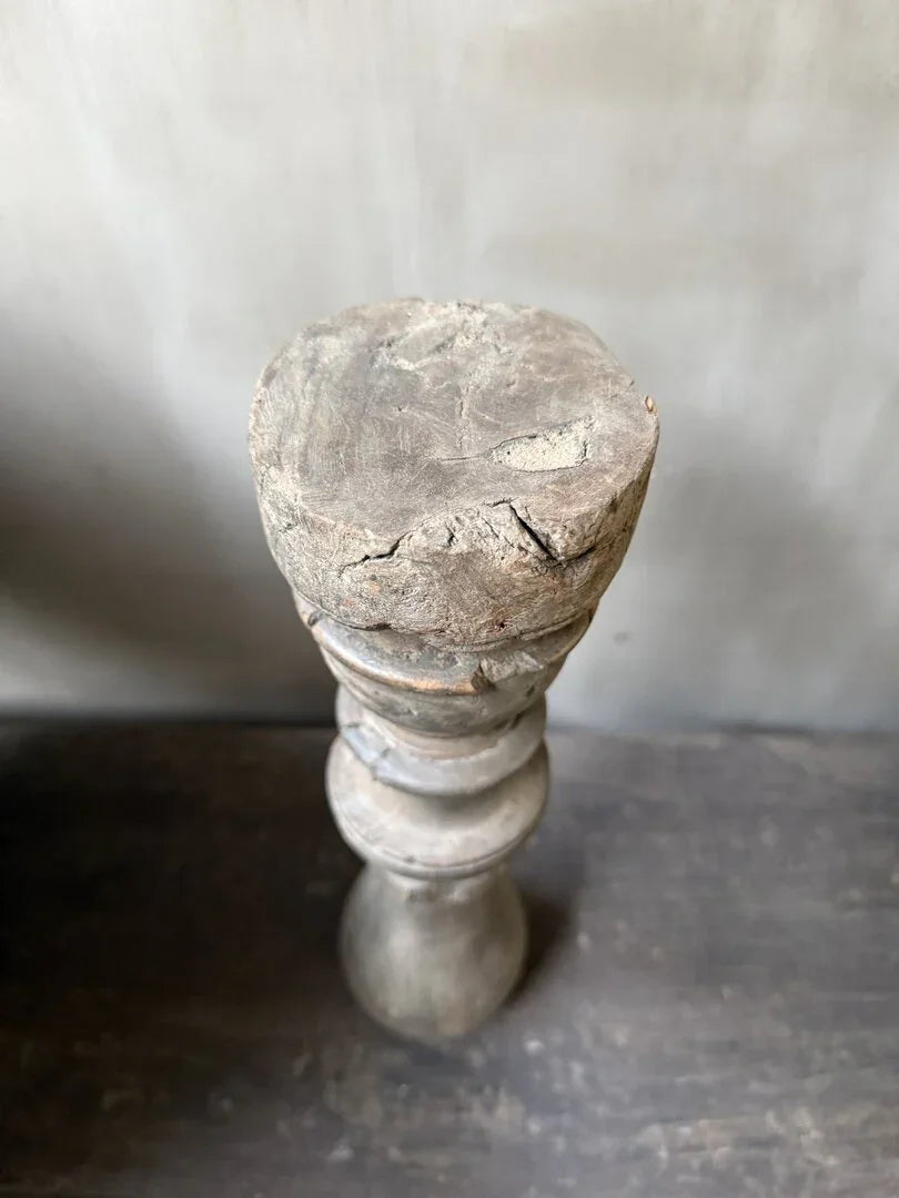 Houten kandelaar/baluster - My Sober Home