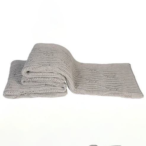 Silt blanket Barcelona Dove Grey