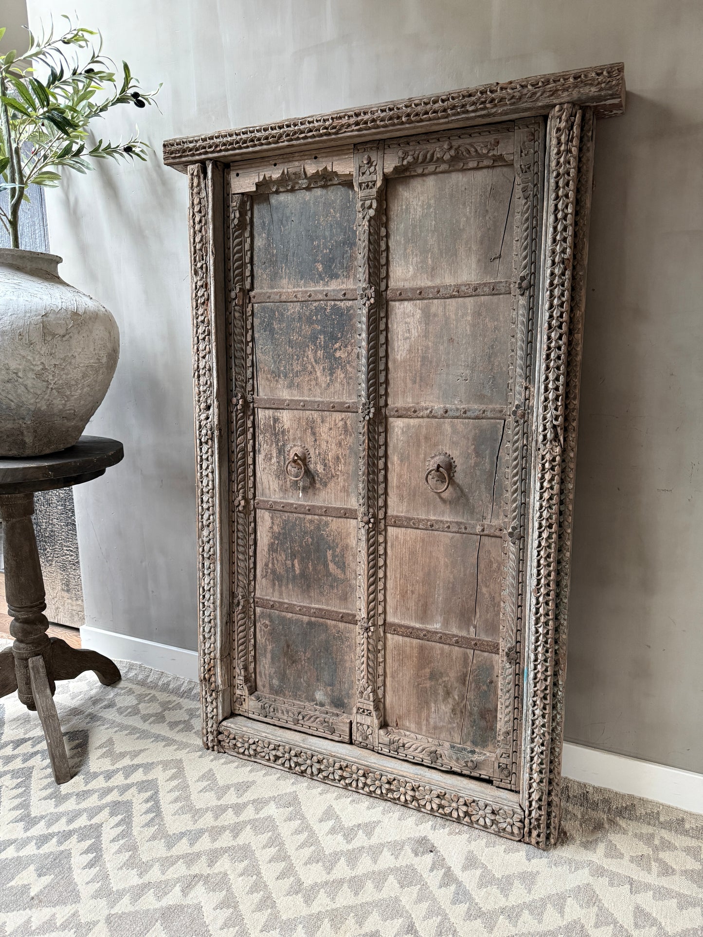 Authentieke unieke deurenset