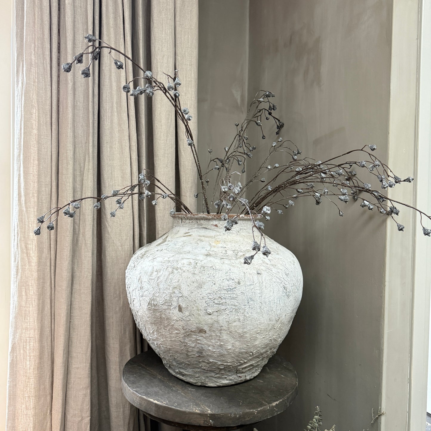 Eukalyptus-Beeren-Kunstzweig