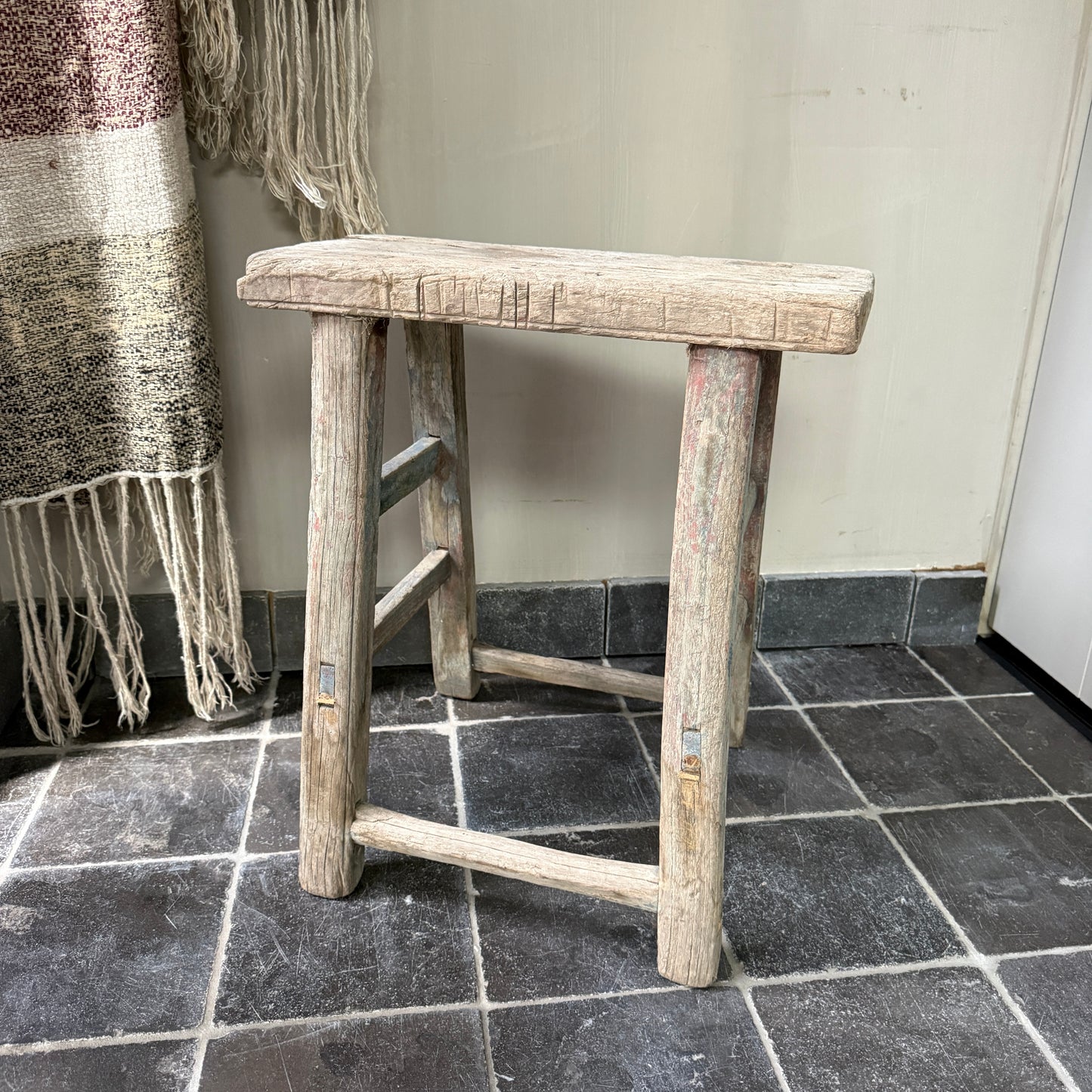 Old wooden stool, Chinese chair