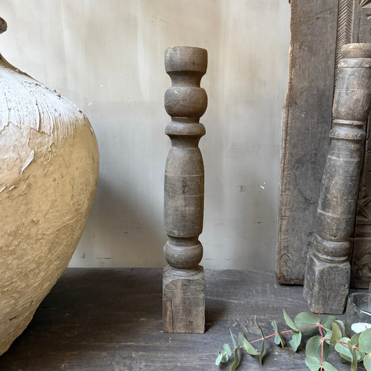 Kerzenständer/Baluster aus Holz