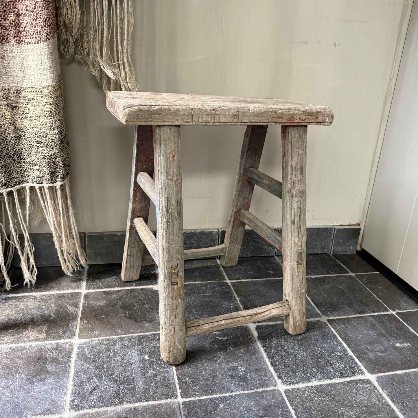 Old wooden stool, Chinese chair