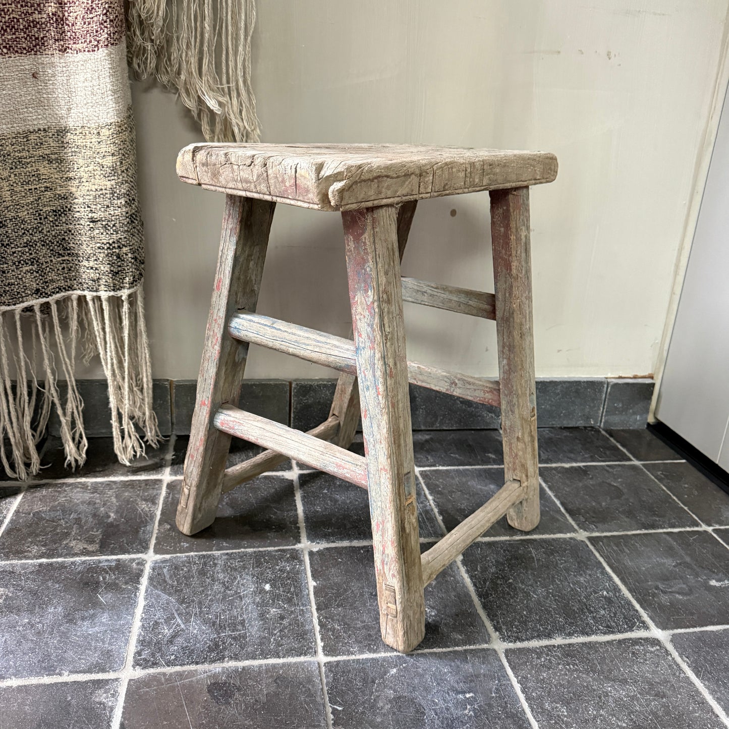 Old wooden stool, Chinese chair