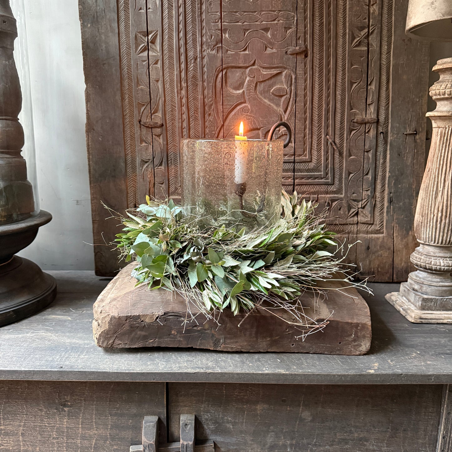 Interieur decoratie set poer rechthoek