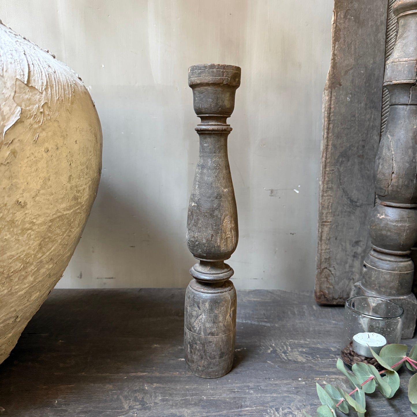 Kerzenständer/Baluster aus Holz