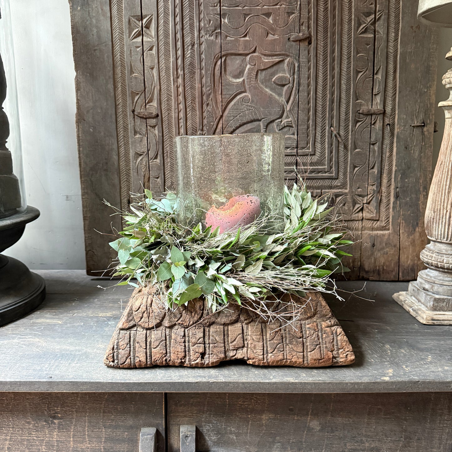 Interieur decoratie set poer