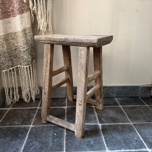Old wooden stool, Chinese chair
