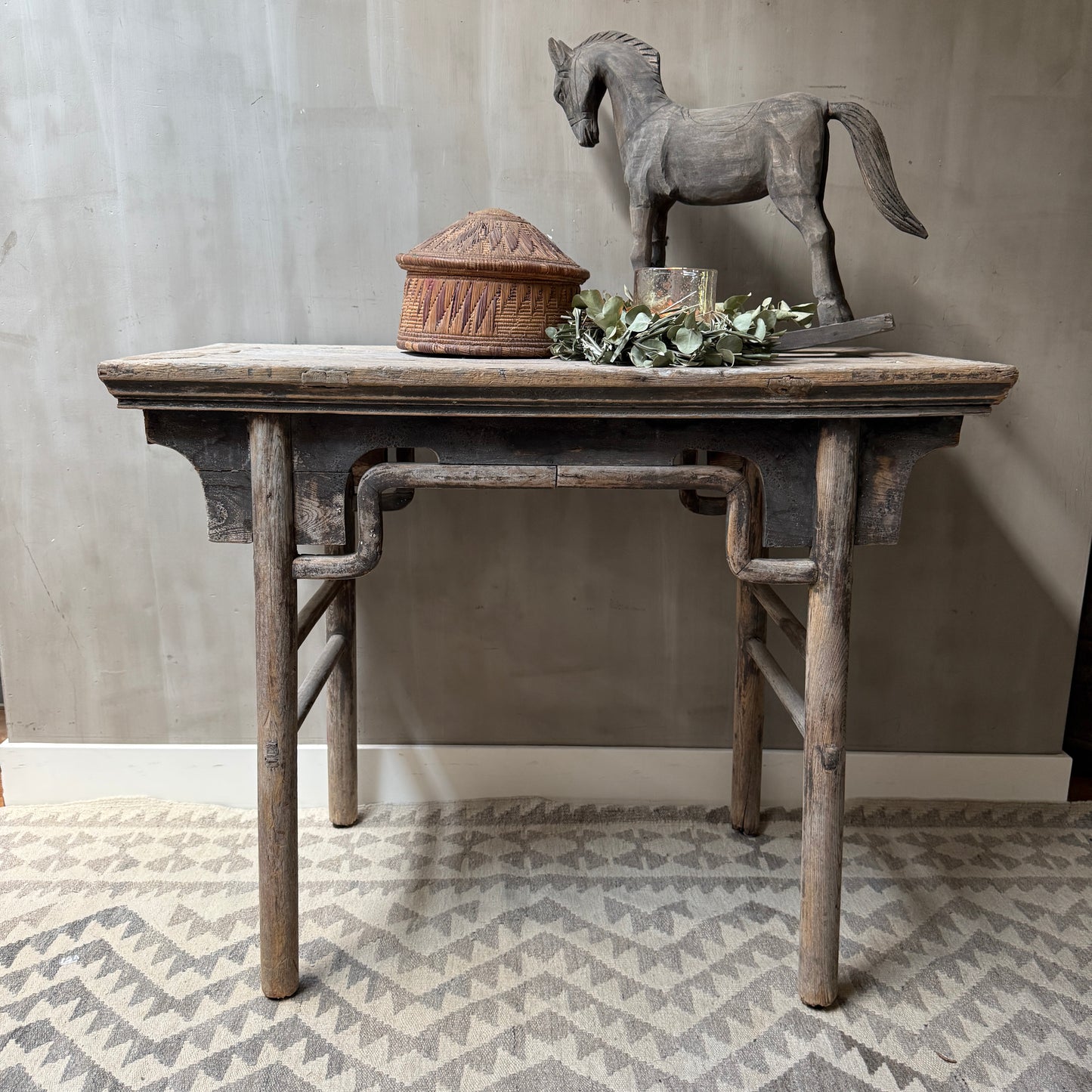 Old Chinese console side table