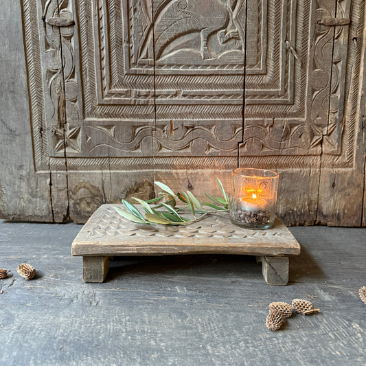 Alte hölzerne Bajonettplanke