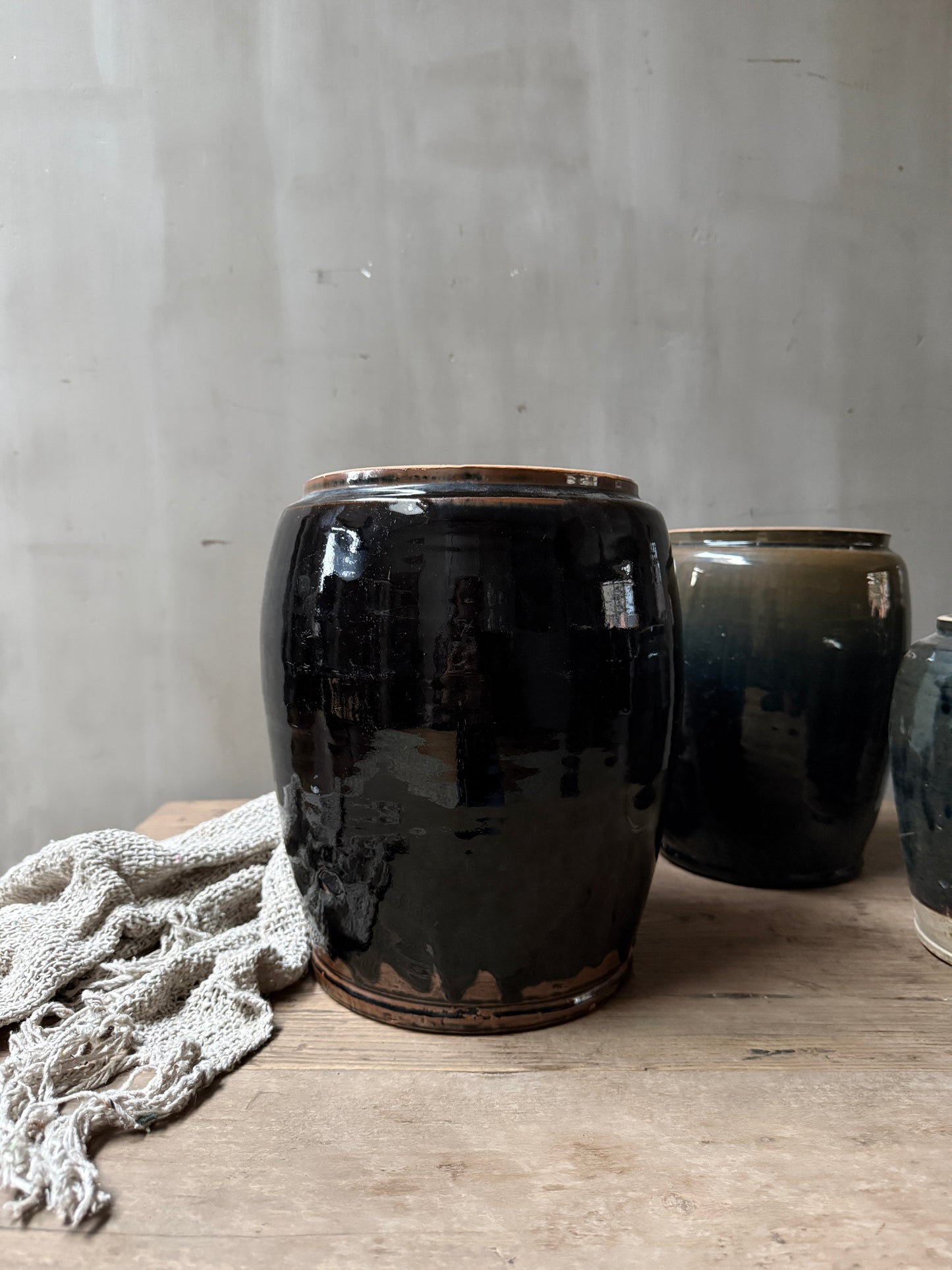 Gember pot zwart glazuur (kopie)