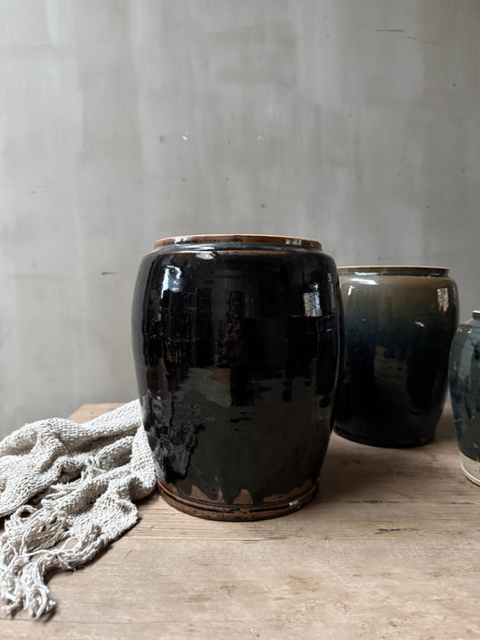 Gember pot zwart glazuur (kopie)