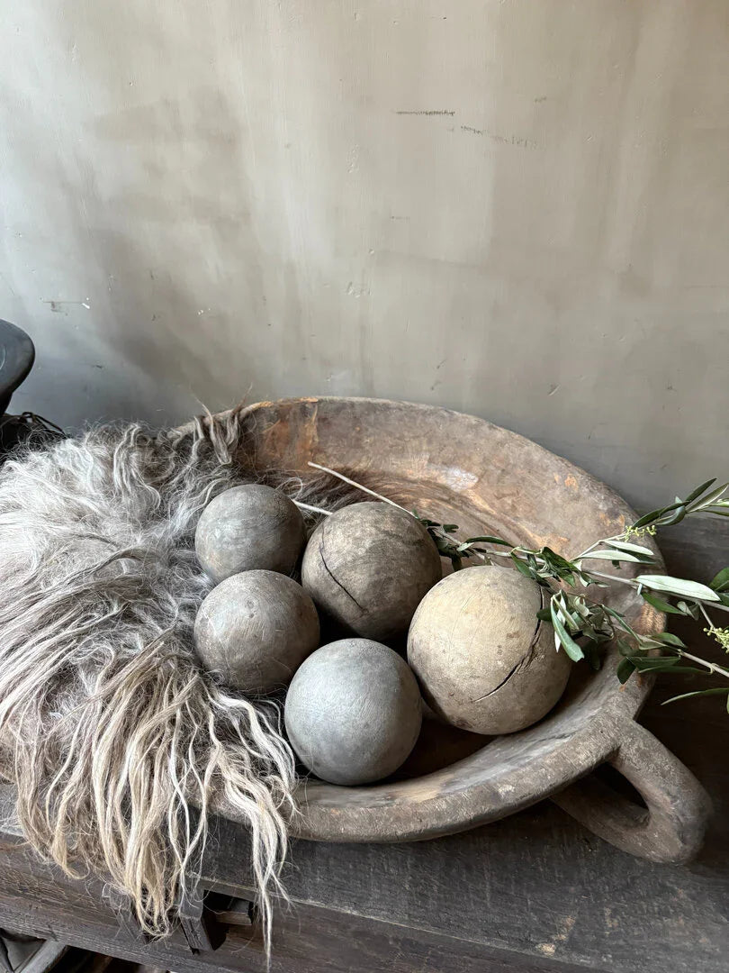 Houten bal groot - My Sober Home