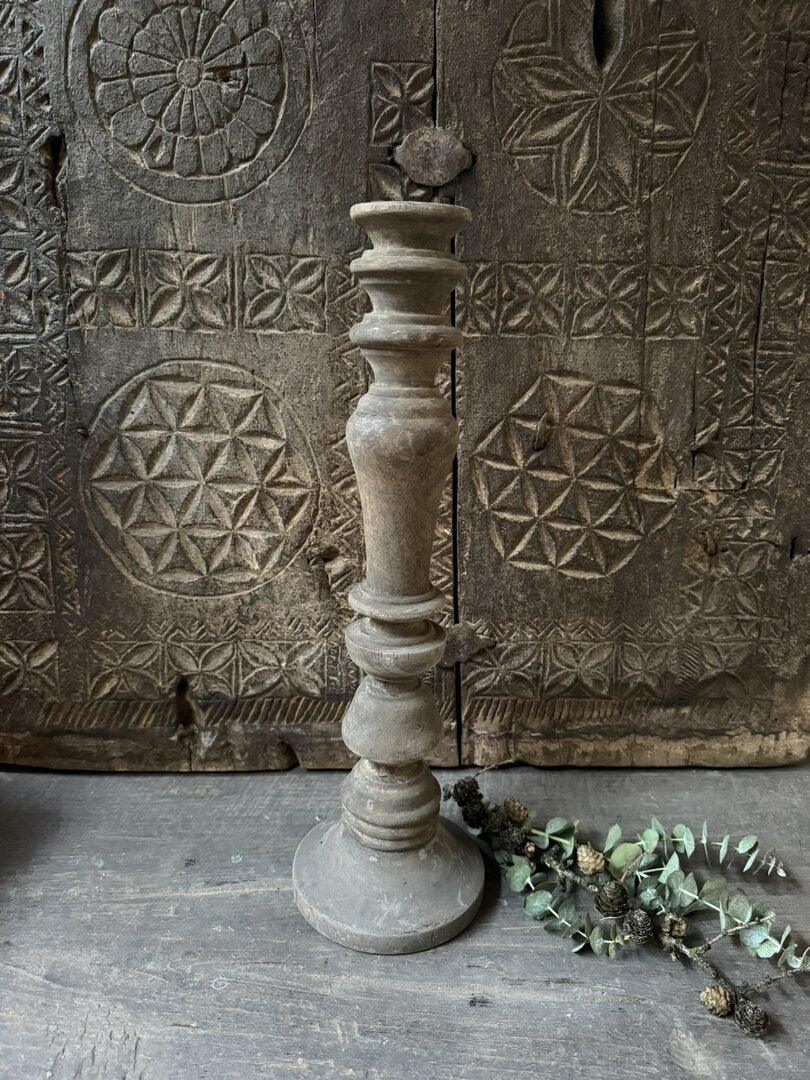 Kandelaar oud hout 42 - My Sober Home