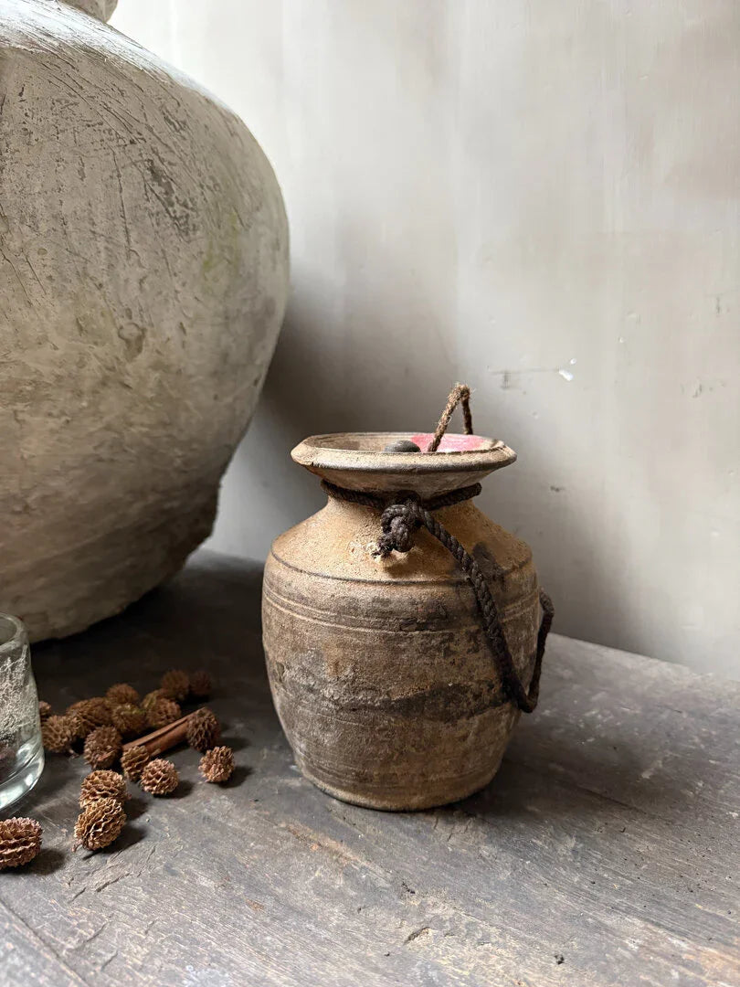 Houten kruikje met deksel - My Sober Home