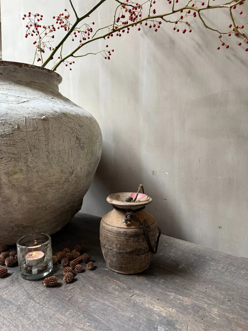 Houten kruikje met deksel - My Sober Home