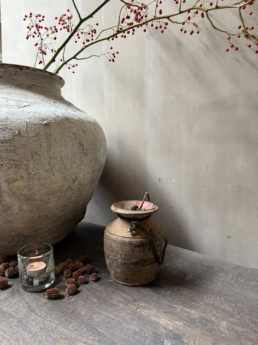 Houten kruikje met deksel - My Sober Home