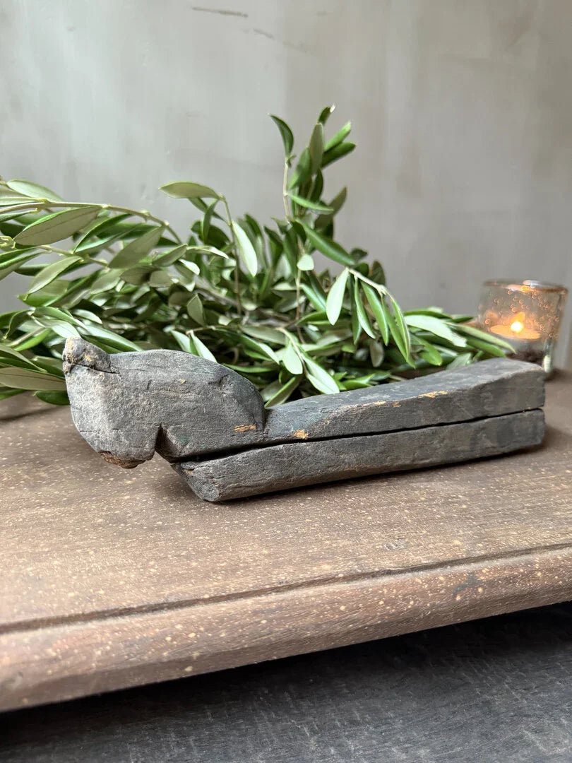 Houten paardje ornament - My Sober Home