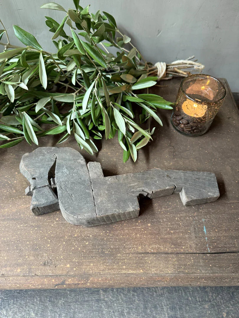 Houten (zee)paardje ornament - My Sober Home