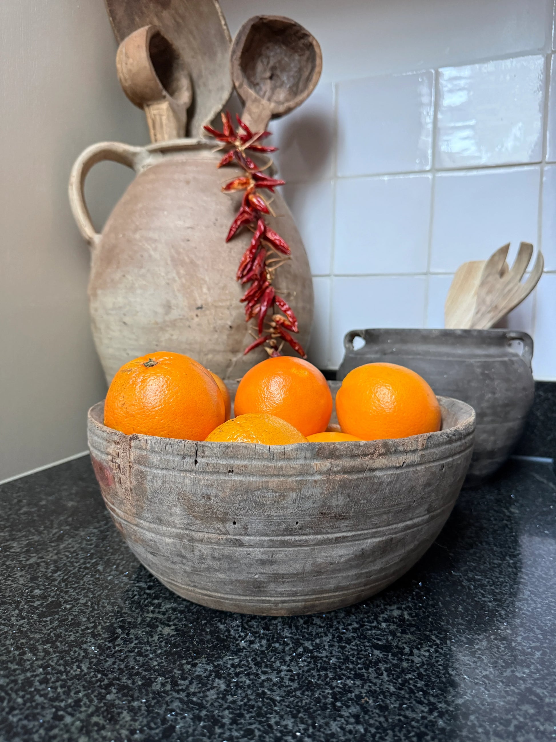 Oude houten bak - My Sober Home