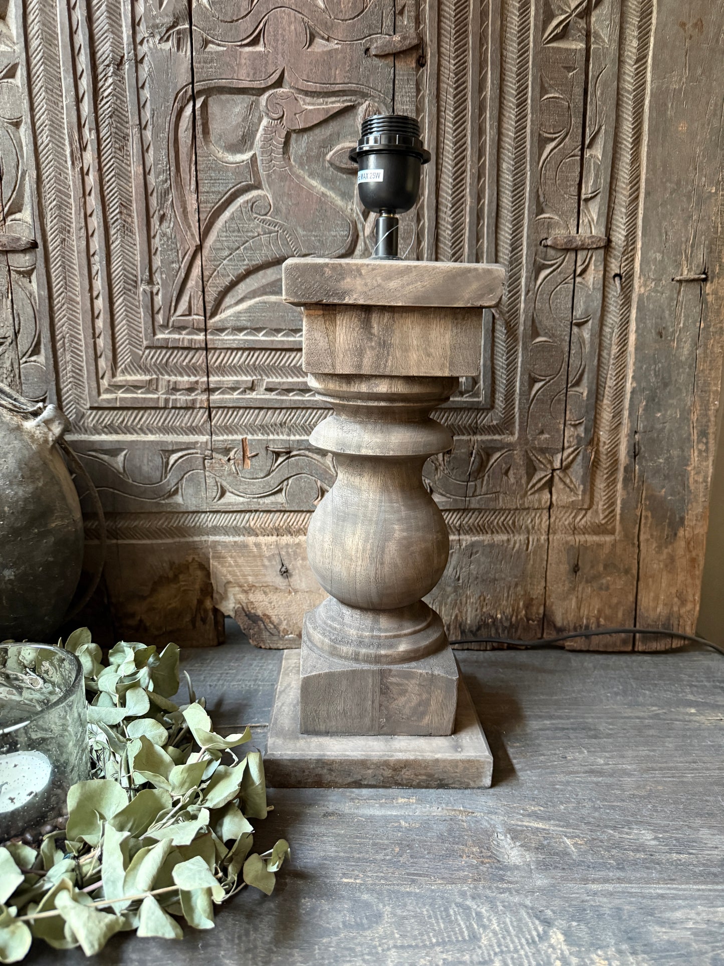 Baluster lamp vierkant 35