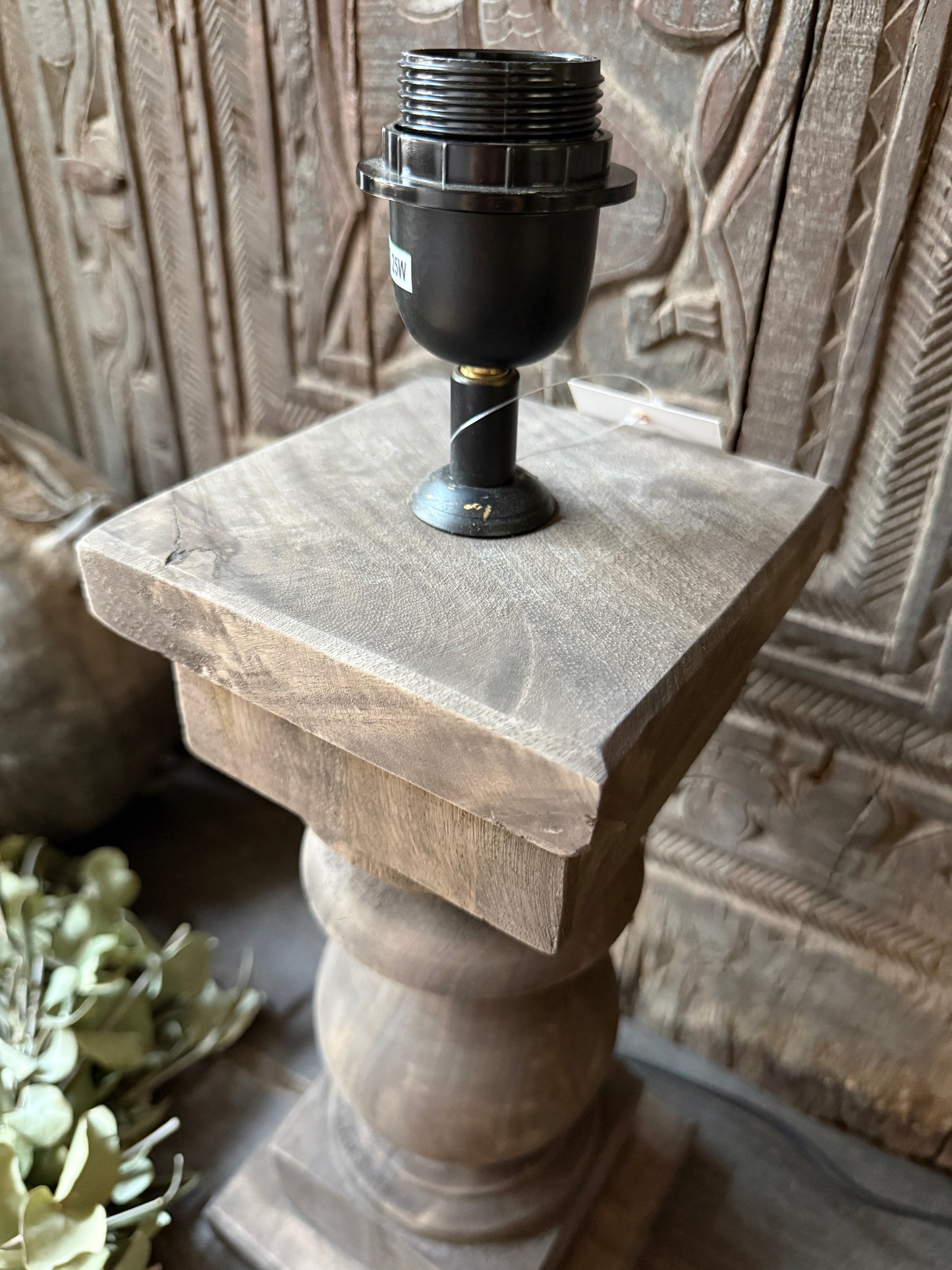 Baluster lamp vierkant 35