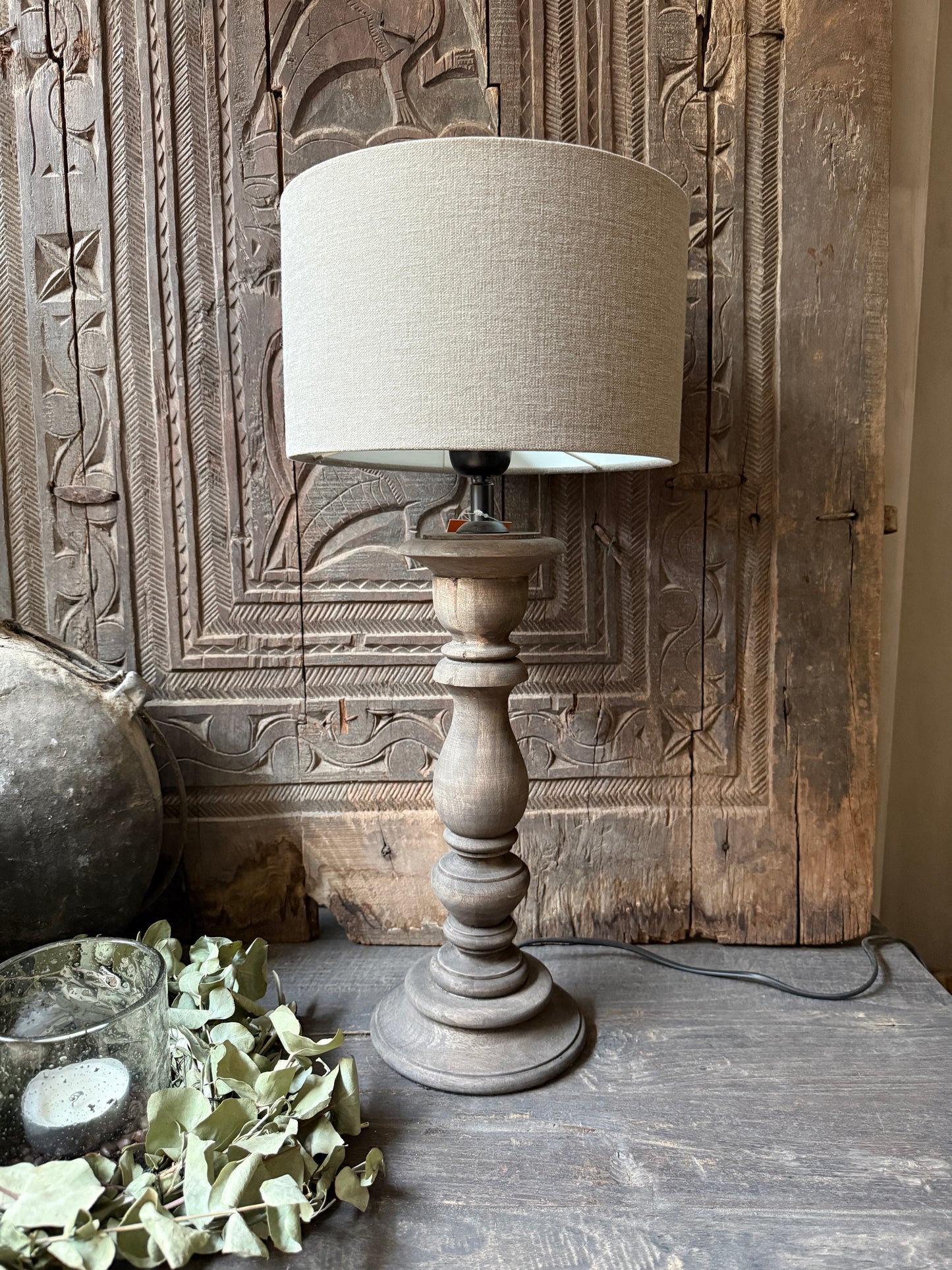Baluster lamp rond 35