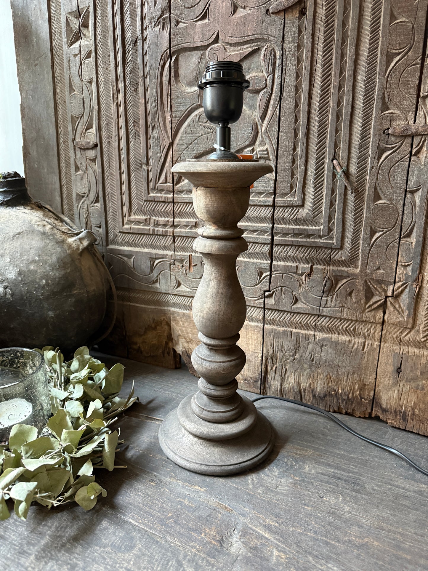 Baluster lamp rond 35