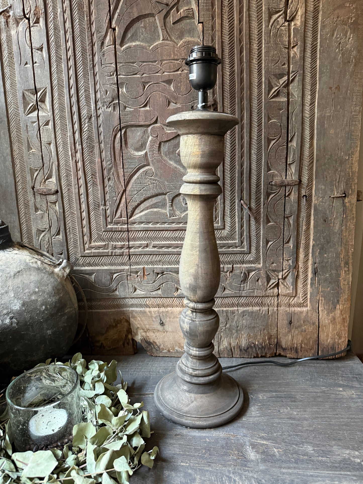 Baluster lamp rond 50