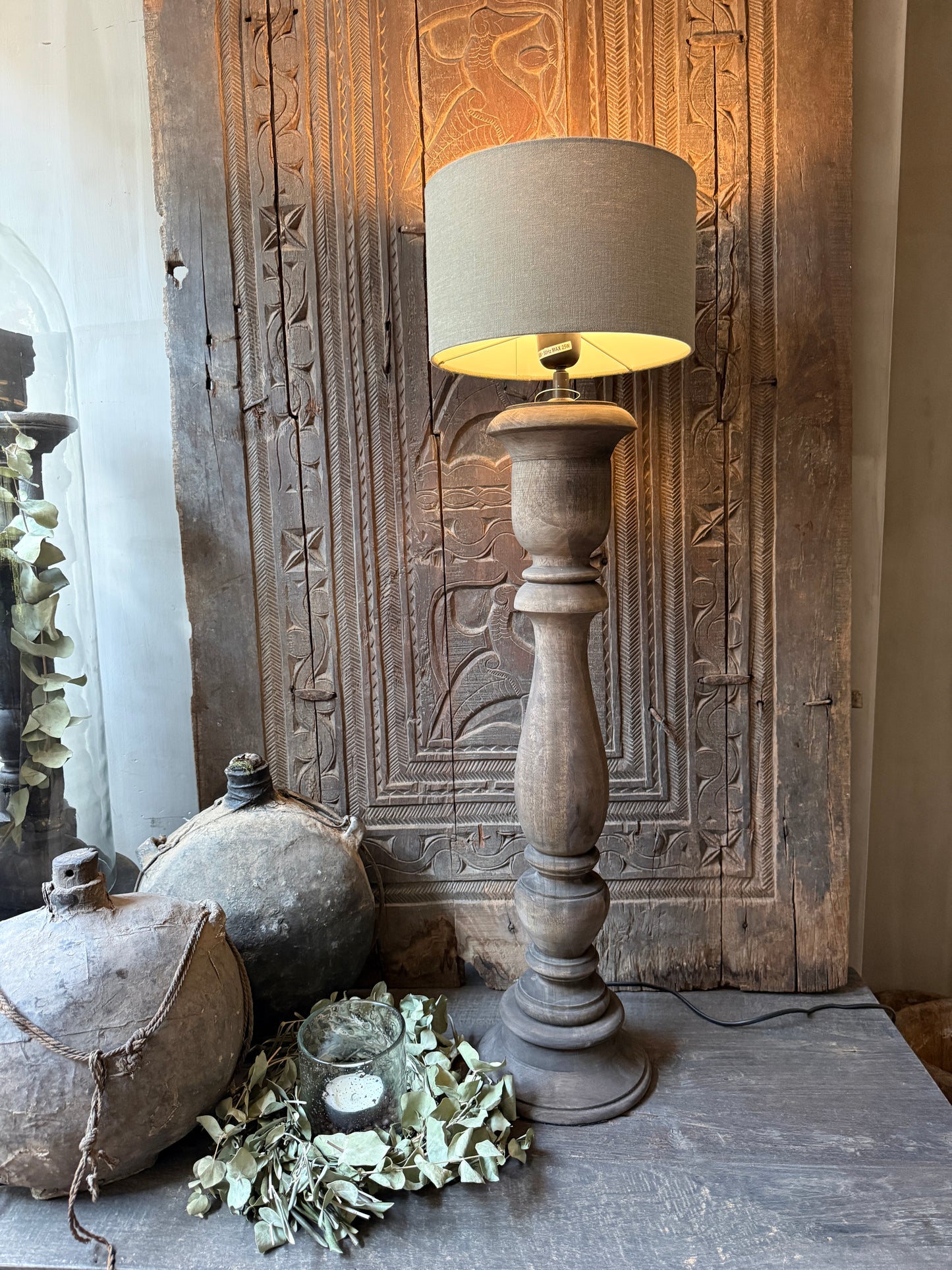 Baluster lamp rond 70