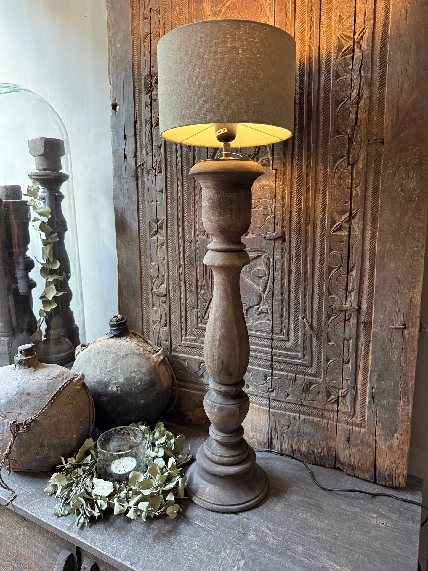 Baluster lamp rond 70