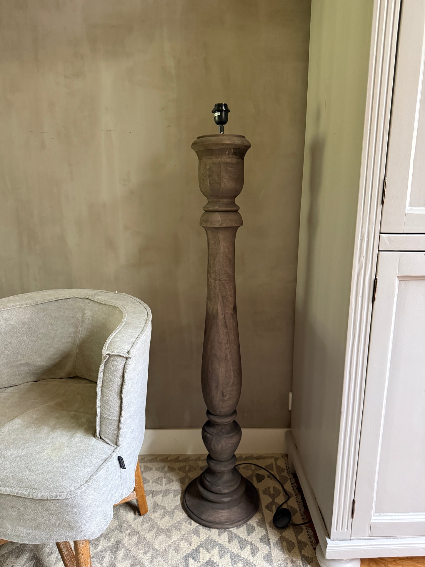 Baluster lamp rond 125