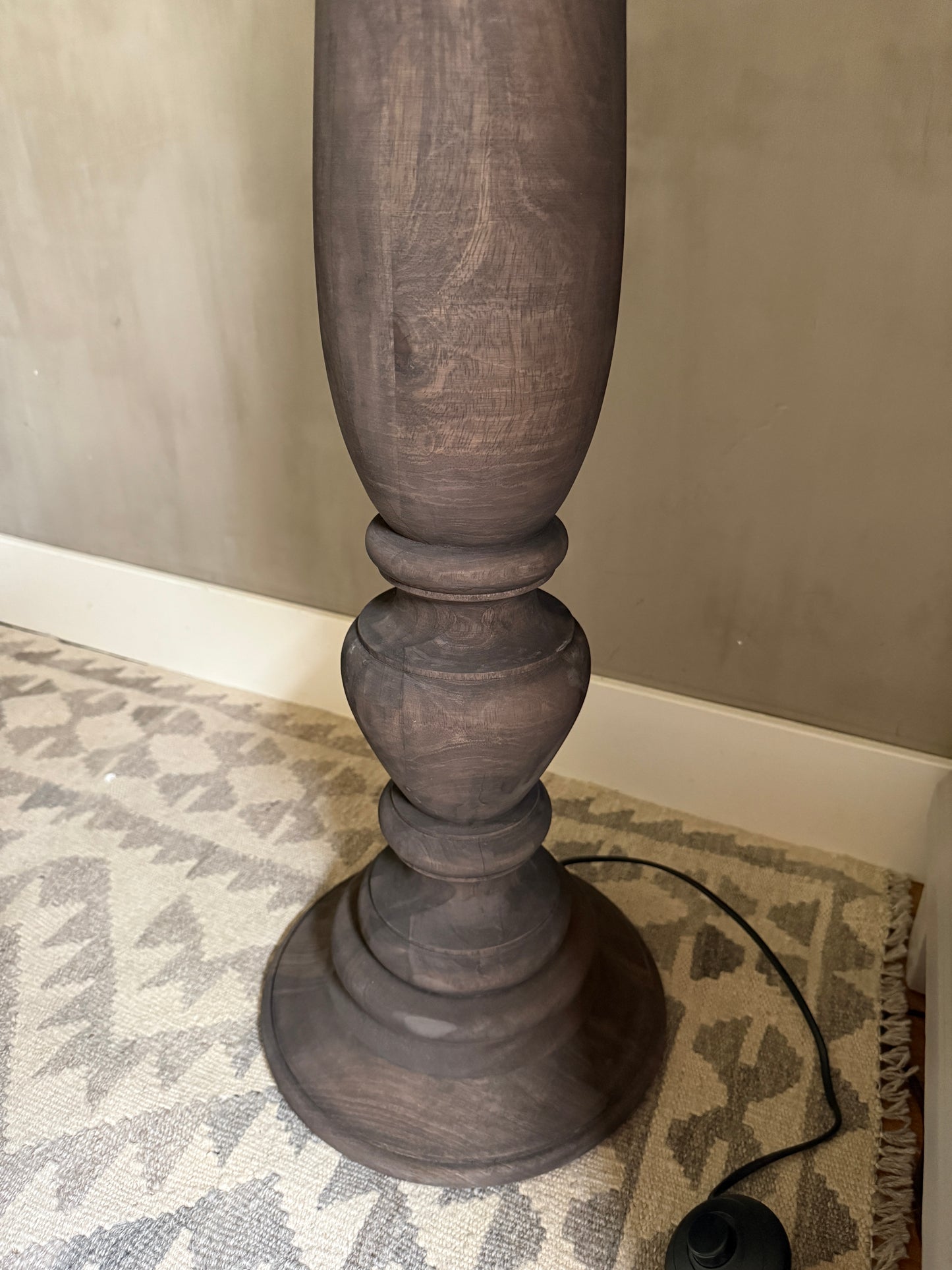 Baluster lamp rond 125