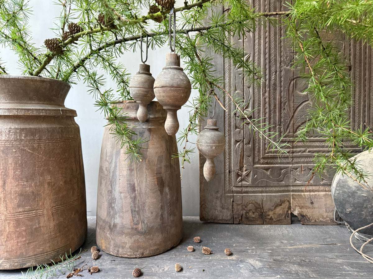 Houten (kerst) hanger