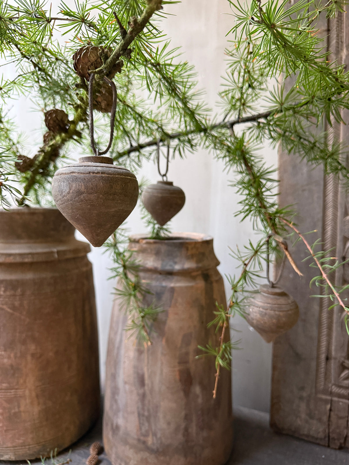 Houten (kerst) hanger