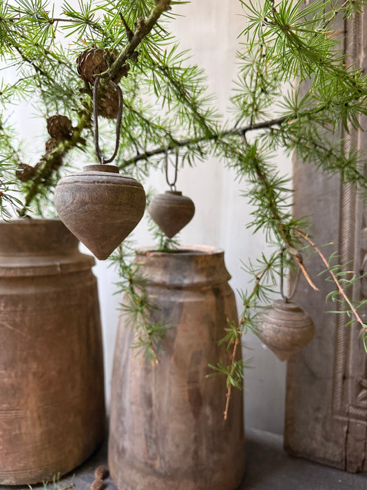 Houten (kerst) hanger