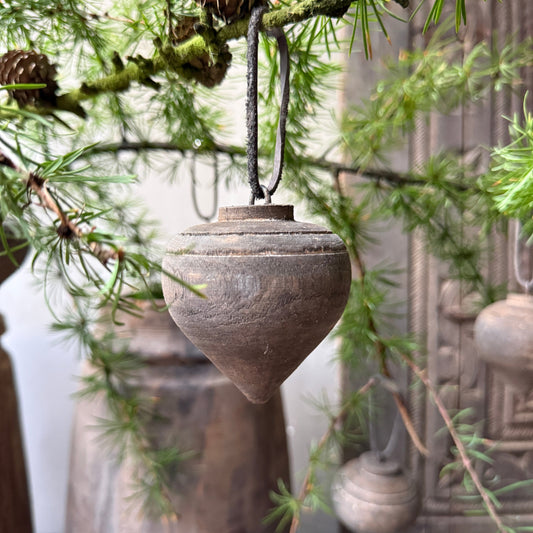 Houten (kerst) hanger